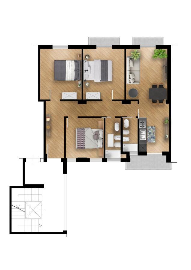 Maqueda House Apartment Palermo Bagian luar foto